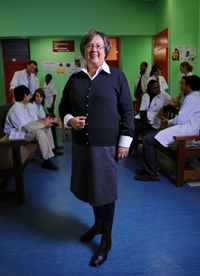 Dean of the Faculty of Health Sciences, Professor Marian Jacobs