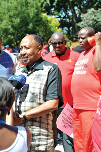 SACTWU marched