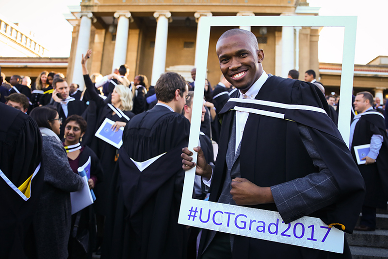 4 500 graduands from all six faculties were capped at 14 graduation ceremonies in May this year.