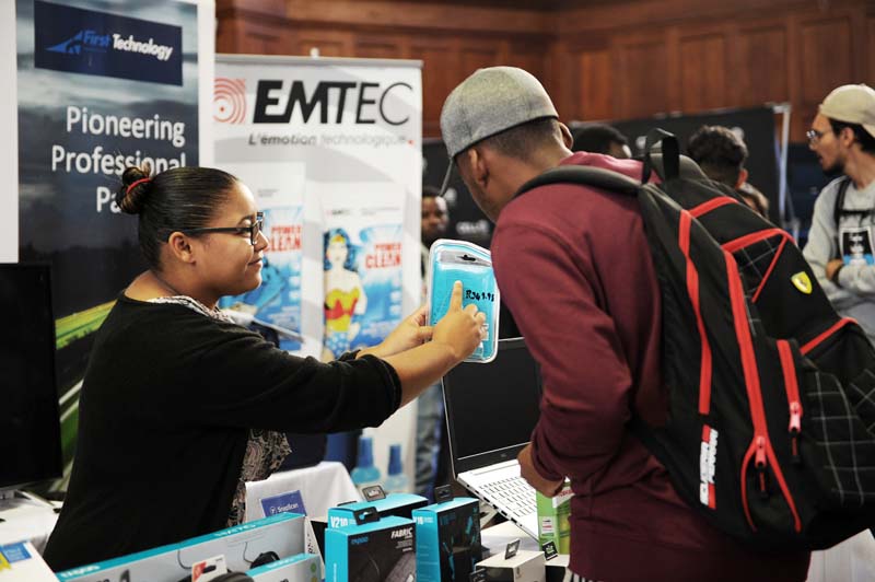 UCT vendors display the new products they have on offer for UCT students and staff.