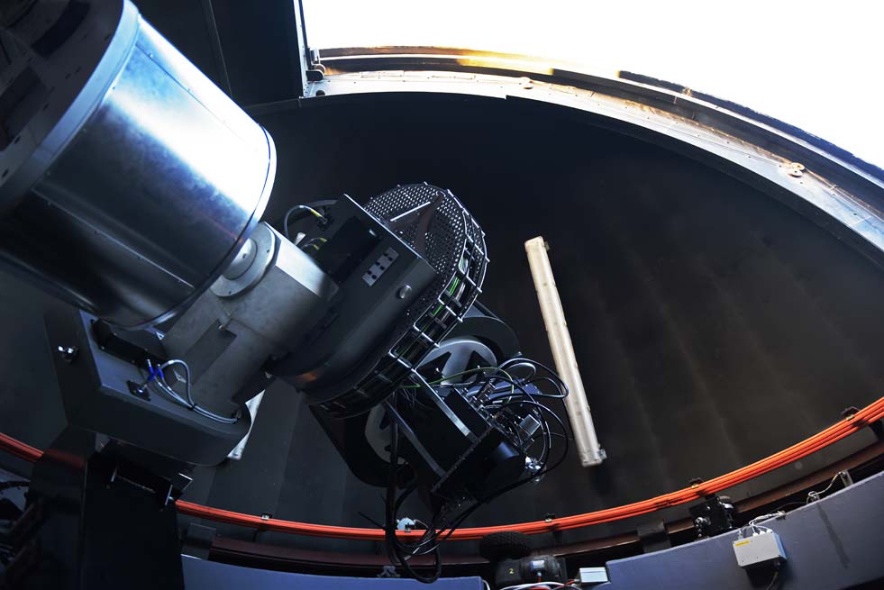 The fully robotic 0.65 m optical telescope has a field of view to match that of the MeerKAT radio telescope.