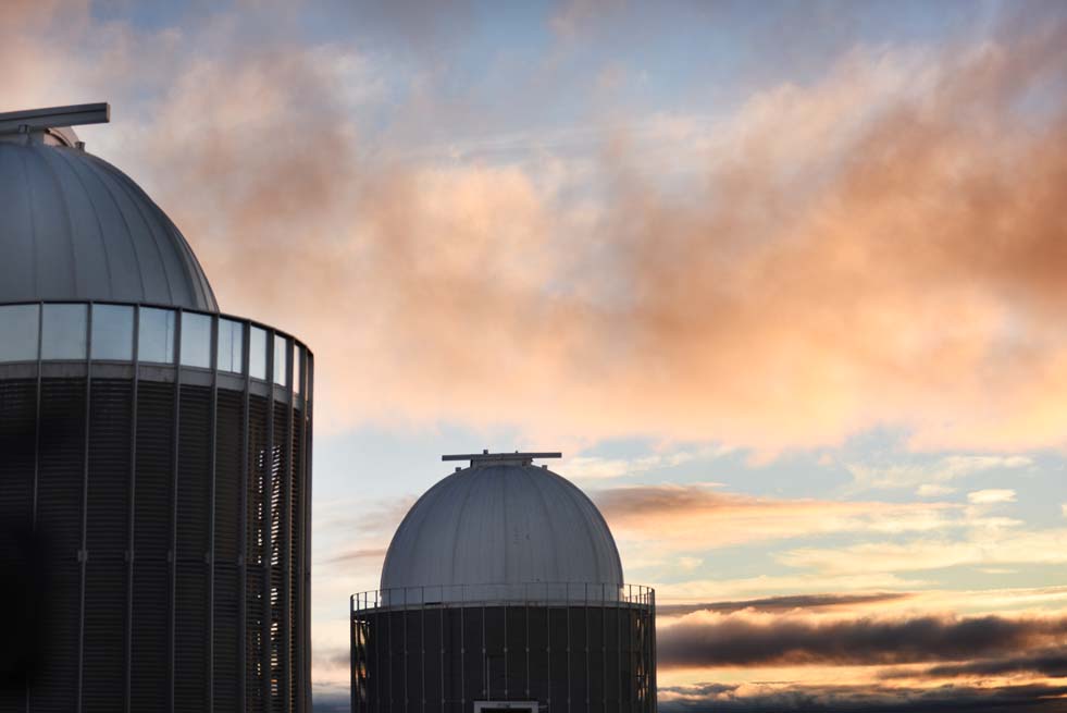 Since the early 1970s the major telescopes of the SAAO have operated on a hilltop 1 800 metres above sea level, near the Karoo village of Sutherland.