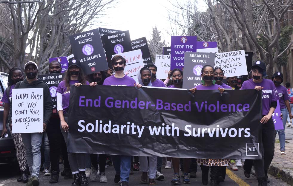 ‘gender Based Violence Does Not Belong Here Uct News
