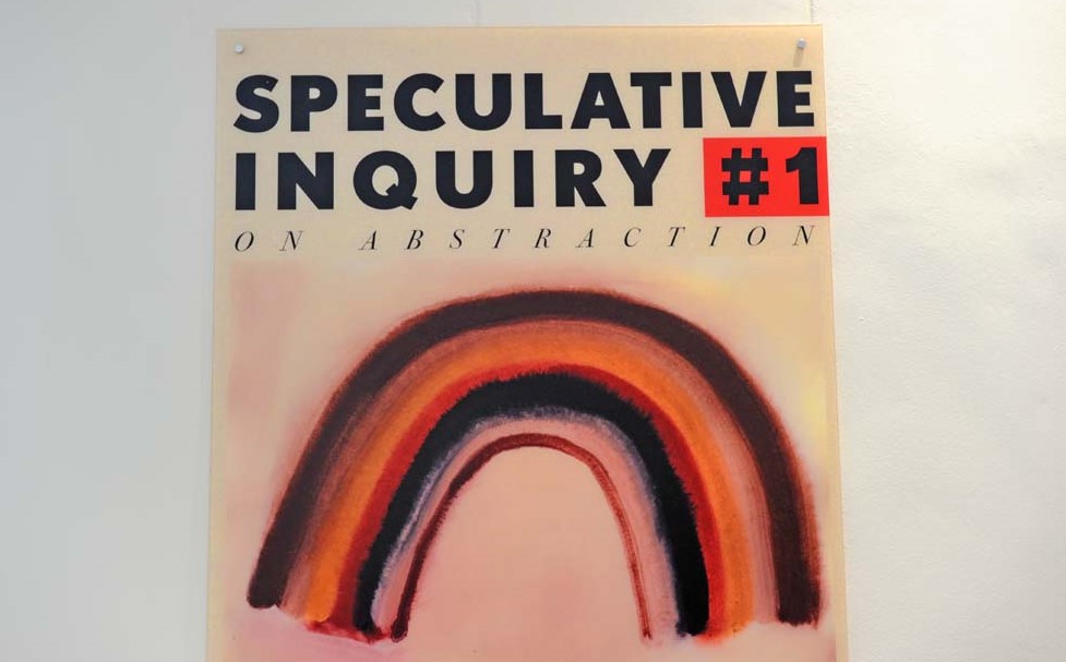 A poster of “Speculative Inquiry #1”