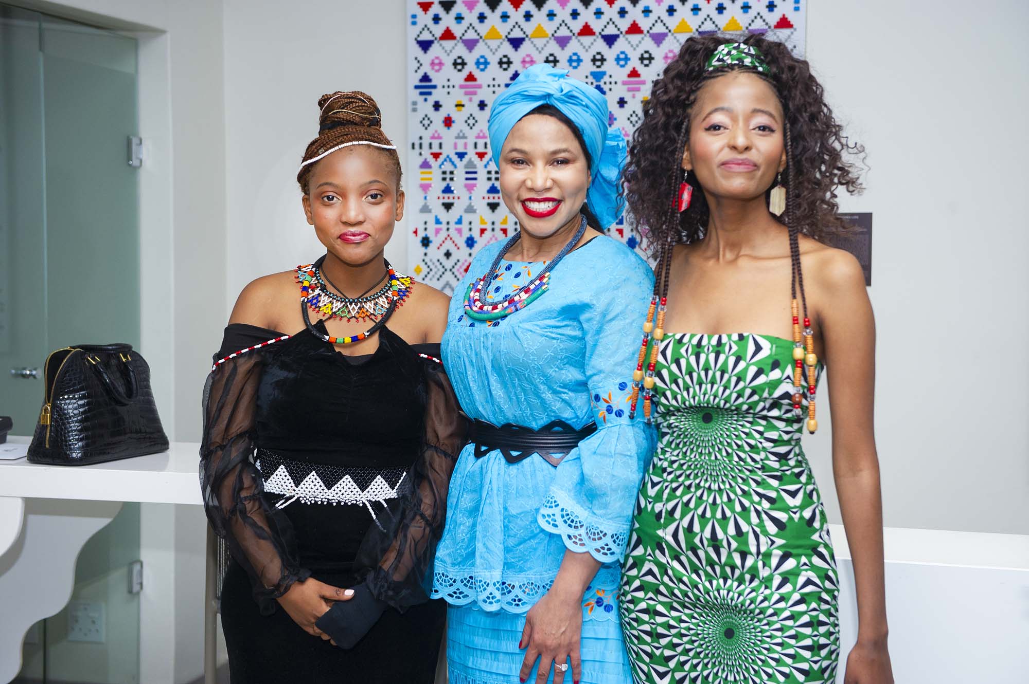 The 2022 SRC leadership held its Afrifund fashion fundraiser at the UCT GSB to raise funds for African International students in collaboration with Africa Fashion International. UCT Chancellor Dr Precious Moloi-Motsepe showed support by donating R3 Million to their fund. Photo Lerato Maduna.