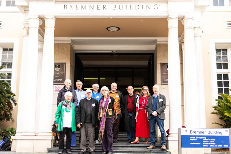 Veterans of the 1968 occupation visited Bremner building during their week-long Golden Jubilee reunion. 