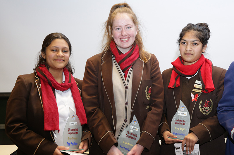 UCT Genomics Quiz winners - Wynberg Girls' High School