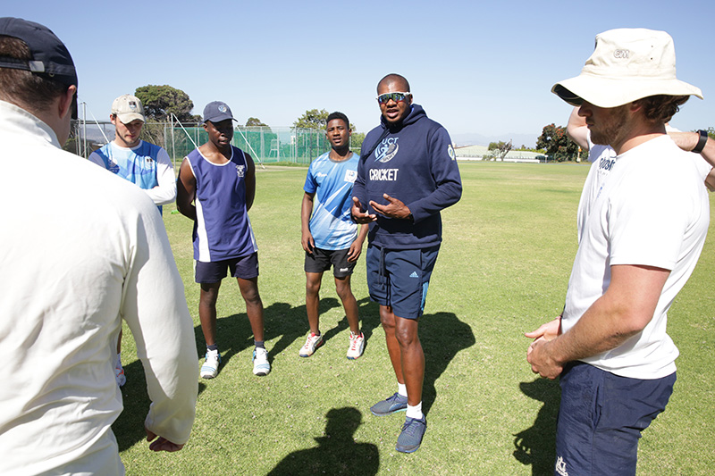 UCT's new cricket coach Eugene Moleon