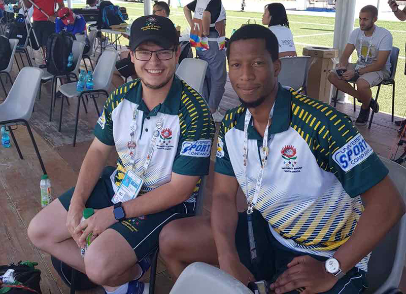 UCT student serves Team SA at world sports event
