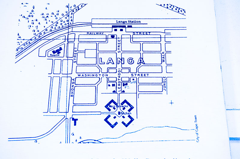 An old map of KwaLanga.