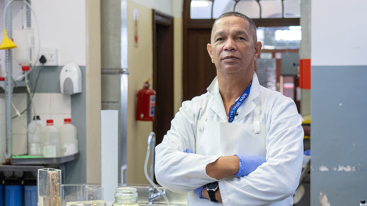 Preserving the future: A day in the life of Melvin Lawrence – UCT’s