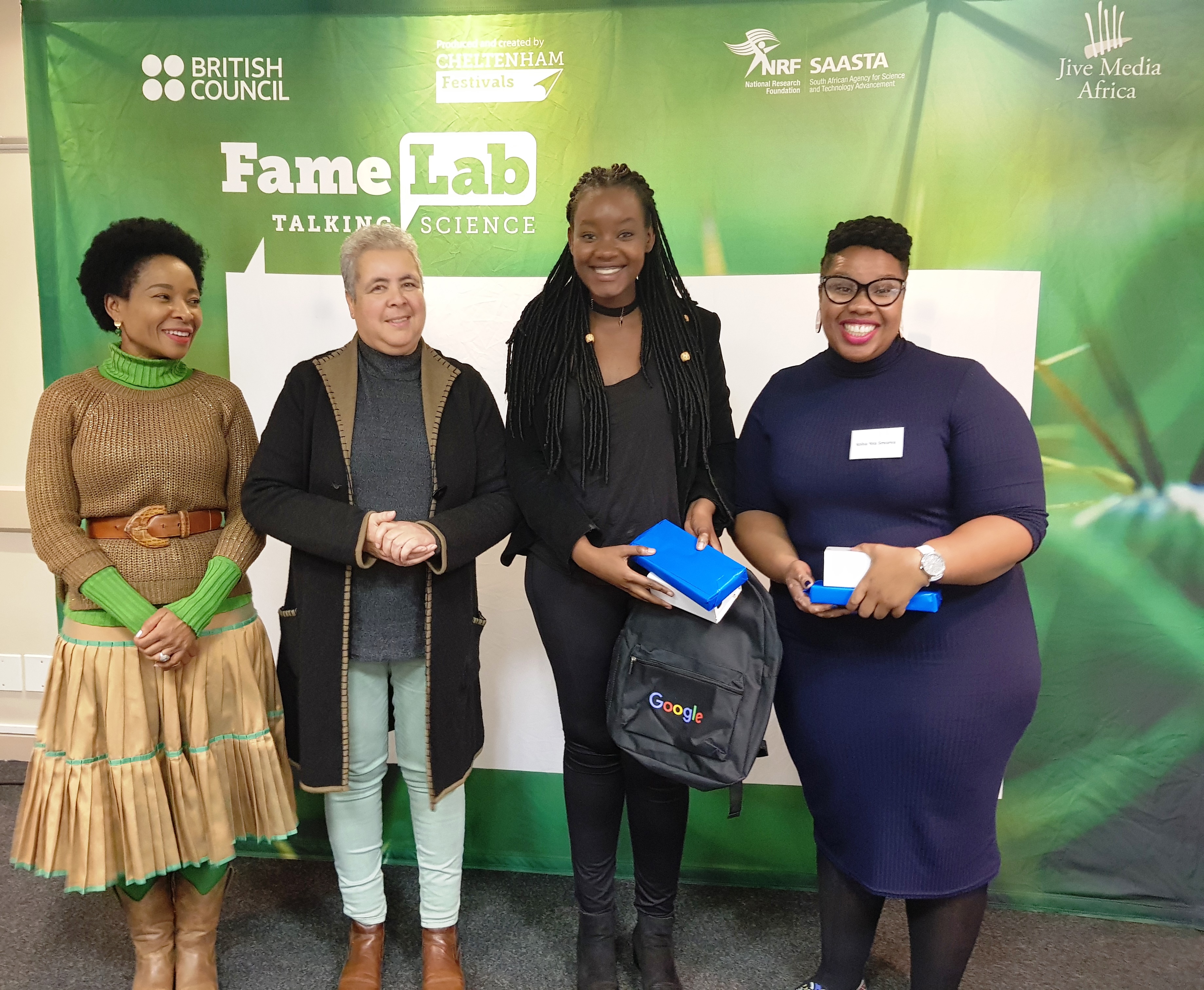 Winners of UCT Famelab Finals