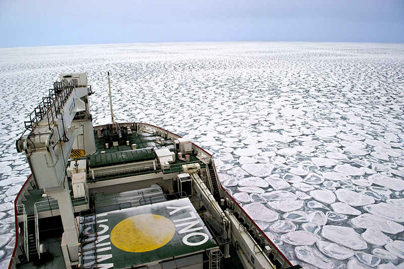 Winter in the Atlantic Southern Ocean aboard the SA Agulhas II