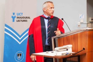 Insult to injury: Prof Lee Wallis delivered the year's first inaugural lecture on the neglect of emergency medicine in South Africa and Africa.
