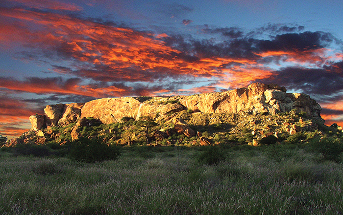 The site of the Kingdom of Mapungubwe, a pre-colonial state in Southern Africa, which is now a World Heritage Site.