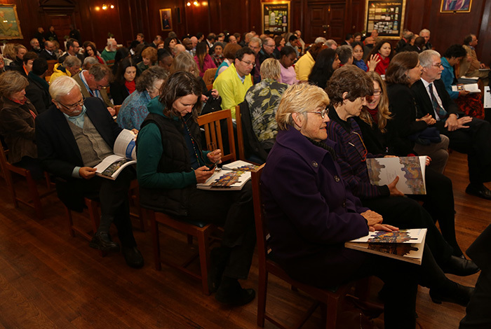 The new Research Report was well received by the UCT community at its launch at Smuts Hall.