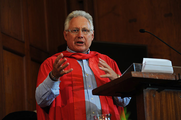 Pioneer: Alumnus Prof Rodney Douglas was awarded a DSc (<i>honoris causa</i>) for his trailblazing work in neuroscience. Douglas revolutionised the understanding of cerebral cortex functioning.