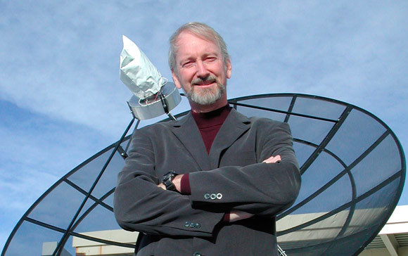 Beaming: Professor Russ Taylor's National Research Foundation's A1 rating acknowledges his standing as a world leader in radio astronomy. The Canadian scientist took up a joint UCT/UWC SKA Research Chair early in 2014.