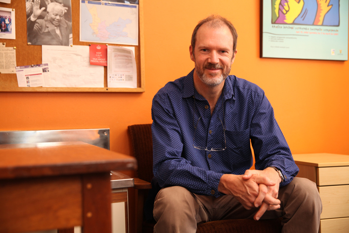 Working together: Prof Crick Lund, director of UCT's Alan Flisher Centre for Public Mental Health, now a World Health Organisation (WHO) Collaborating Centre.