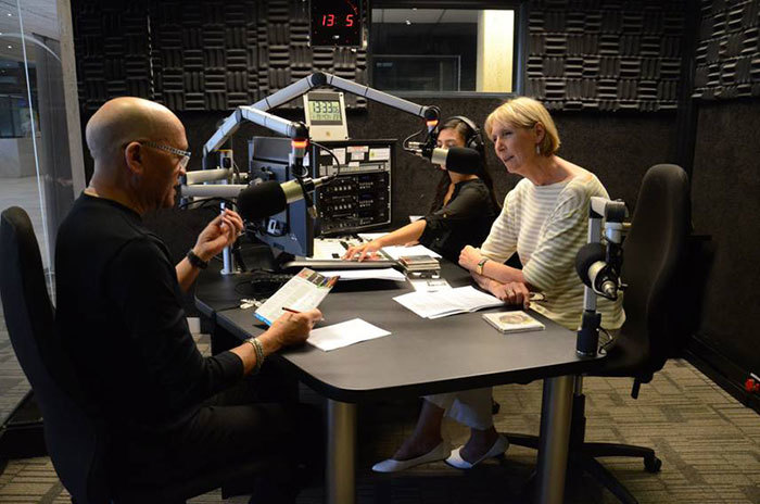 Inside Fine Music Radio's broadcasting studio. (Photo supplied.)