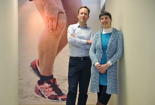 Public face: Exercise science doctors Jeroen Swart and Lee Gordon are among the team that will be will sharing their expertise at the new clinical practice at the Sports Science Institute of South Africa. The team will bring a broad range of experience in sports injury and rehabilitation to the public.