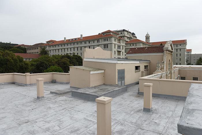 J Block at Groote Schuur Hospital, where the Neurosciences Initiative will be headquartered.