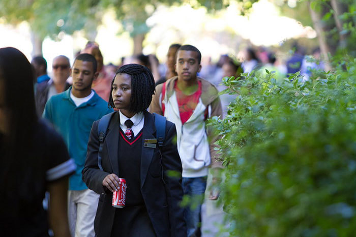 High school learners turned up in numbers for UCT's Open Day on 18 April.