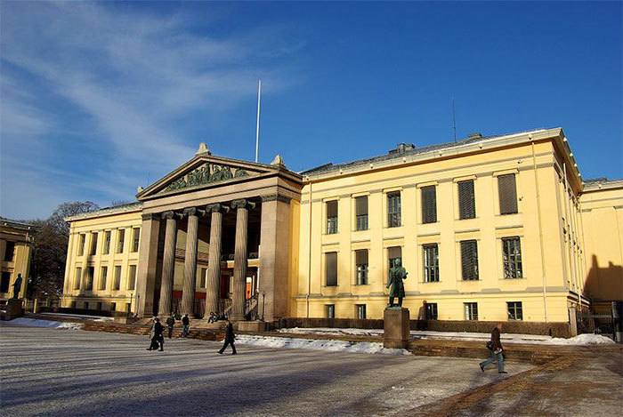 The University of Oslo. (Photo by Bjørn Erik Pedersen.)