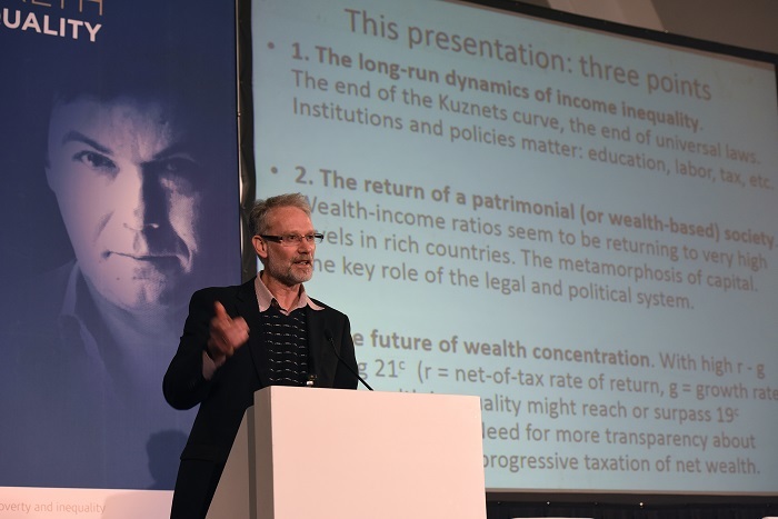 Members of the audience didn't let Thomas Piketty's absence stymie plans for a broader discussion about inequality, poverty and wealth in the country, with Prof Murray Leibbrandt gamely stepping in at the request of the event's chair.