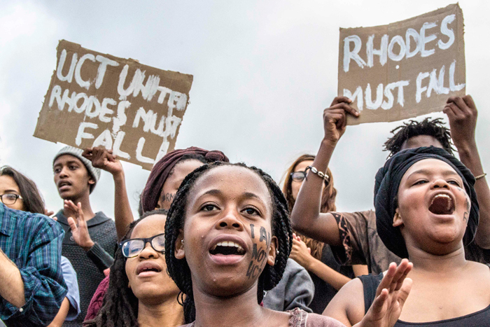 An exhibition commemorating the Rhodes Must Fall-led protest action in 2015 will open at the Centre for African Studies Gallery on 9&nbsp;March.