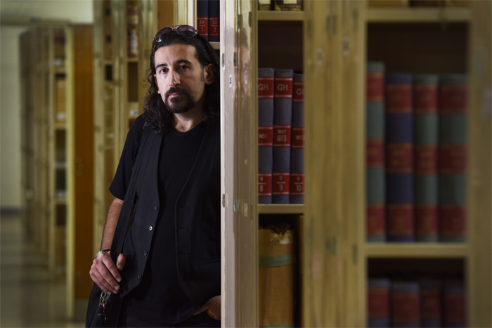 Gencoĝlu at the Western Cape Archives and Records Services, where he spent time doing research.