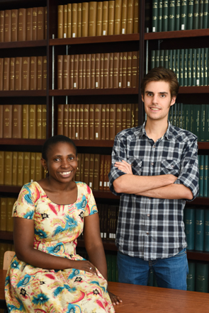 Agnes Mbonyiryivuze and Greg Jackson look forward to rubbing shoulders with scientific achievers at this year's Nobel Laureate Meeting in Lindau, Germany.