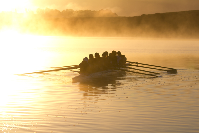 Misty mornings like this are what forged athletes like Jonty Smith, the former UCT rower who is representing South Africa at the Olympic Games in Rio.