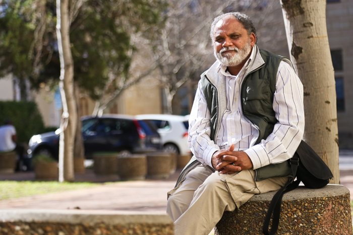 Dr Roderick Sauls, co-founder of Art in School, which coordinates art projects in schools in the Cape Flats. Photo: Je'nine May.