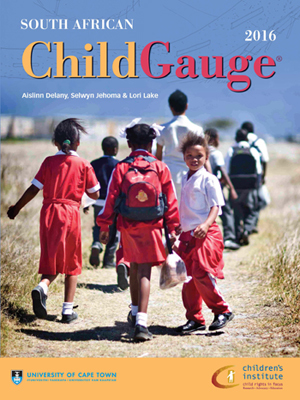 The </em>South African Child Gauge 2016<em>: focused on how the Child Support Grant is benefiting South African Children.