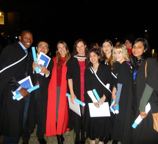 ​​​​​​​Recent conservation biology programme graduates (from left): Hermenegildo Matimele, Mozambique; Wataru Tokura, Japan; current CB academic coordinator Dr Susan Cunningham; Angela Ferguson, Zimbabwe; Jennifer Angoh, Mauritius; Julia van Velden, South Africa; Elke Visser, South Africa; and Jessleena Suri, India.