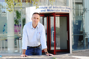 Safeguard: UCT's Assoc Prof Mark Hatherill is leading a study that will test the safety and immunogenicity of a new TB vaccine, MVA85A, on newborns of HIV-positive mothers.