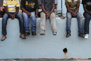 Just a few of the over five million jobless South Africans wait patiently on a corner of Cape Town's Strand Street in the hope of a day's employment. According to a policy paper spearheaded by the Graduate School of Business's (GSB) Aunnie Patton, social impact bonds could make a significant contribution to job creation in South Africa.