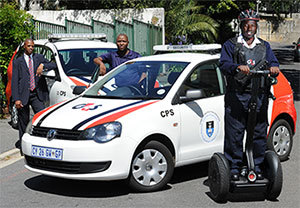 Here when you need them: UCT's Campus Protection Services. (Photo by Michael Hammond.)