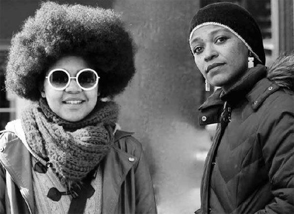 UCT senior psychology lecturer Dr Shose Kessi, right, and her daughter Kinè Mokwena-Kessi (17). (Photo supplied.)