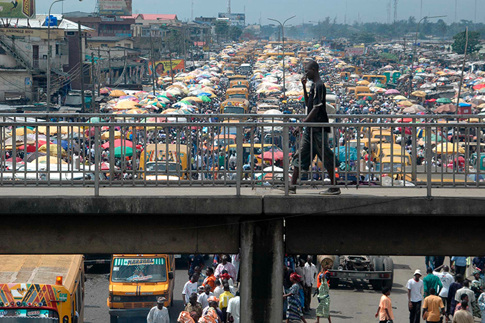 The largest cities in the world, such as Lagos in Nigeria (above), are now concentated in developing countries faced with a range of challenges. These cities are also sites of emerging markets, promising economic growth, innovation and investment. Photo by Akintunde Akinleye (courtesy of African Centre for Cities).