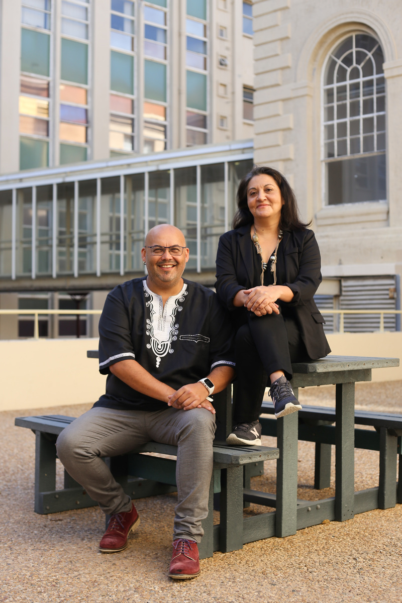 Associate Professor Zenda Woodman and Associate Professor Marc Hendricks, Co-Chairs of the Transformation and Equity Committee