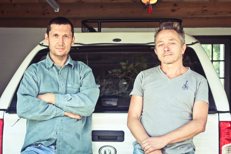 Ground-breaking neuroscience: Prof Jack van Honk (left) and Dr Barak Morgan's work reveals new facts about the role of the amygdala, or the 'social brain', particularly in fear and anxiety disorders. 