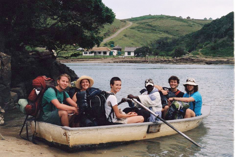 (From left) Daniel Poultney, Carla McKenzie; Kim Harrisberg, Stefano Maiorana and Brandon Finn of Expedition Kei will set off later this month to walk the length of the Great Kei River in the Eastern Cape. They will conduct ecological sampling of the river and study the community divides caused by this waterway.