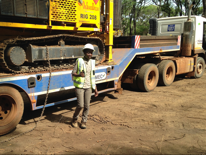 MPhil student in sustainable mineral development Kabang’u Sakuwaha is a geoscientist working in mineral exploration in Zambia who has received an African Development Bank grant.