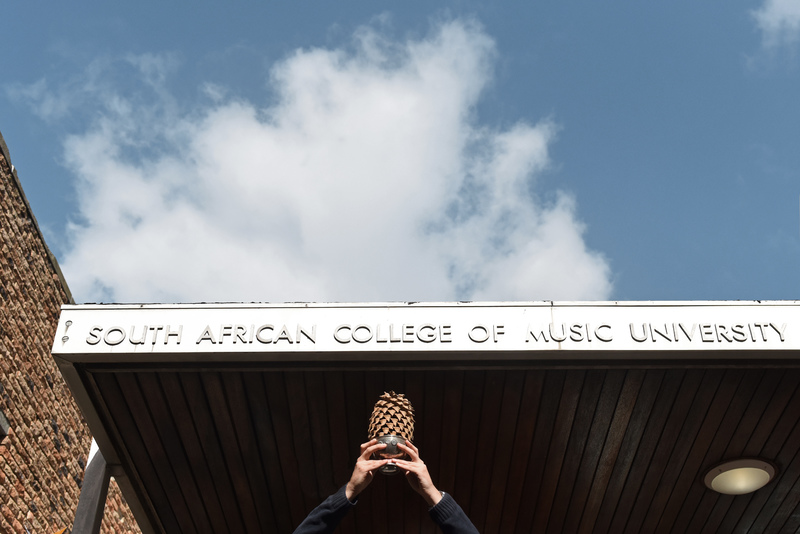 The Cone of Composition is a favourite tradition of the South African College of Music. The joke prize is a large pine cone. 