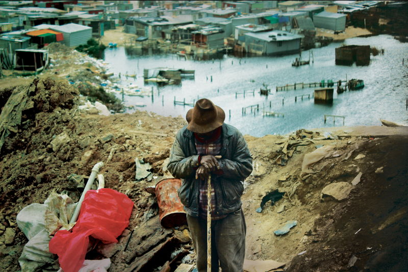 One of Masixole Feni’s powerful images, which are currently on exhibit at UCT’s Centre for African Studies Gallery.