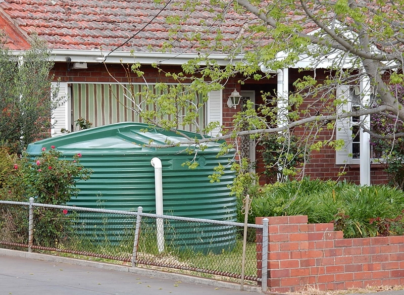 Rainwater storage tanks like this could become a staple for South African homes in light of increasing climate change.