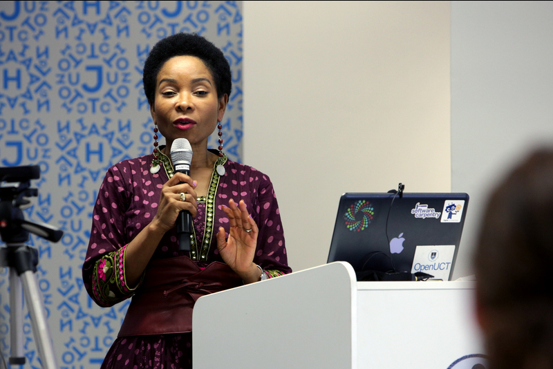 DVC Prof Mamokgethi Phakeng introduces ZivaHub – UCT’s new institutional data repository.