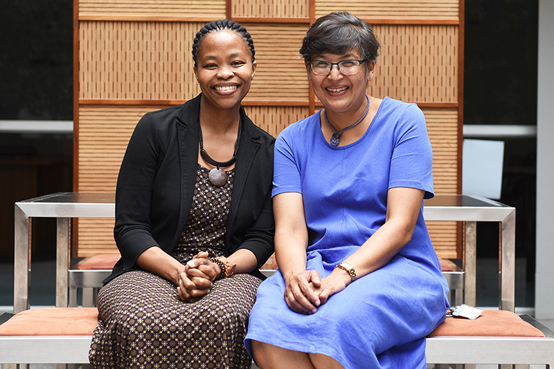 Dr Bongi Bangeni and Assoc Prof Rochelle Kapp: delving into the lived experiences of working-class and rural black students.